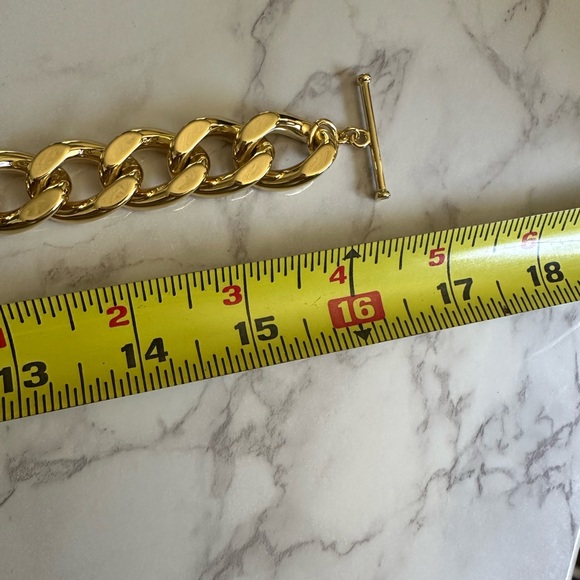 CC Skye Gold and Silver Geometric Necklace - Picture 5 of 5